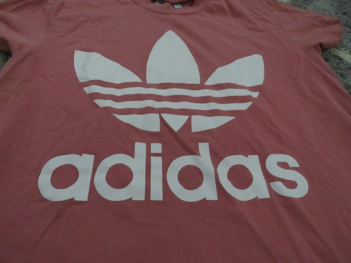 Adidas pink shop t shirt