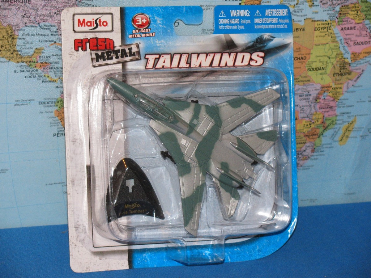 MAISTO FRESH METAL TAILWINDS F-14 TOMCAT AIRPLANE ***BRAND NEW RARE***