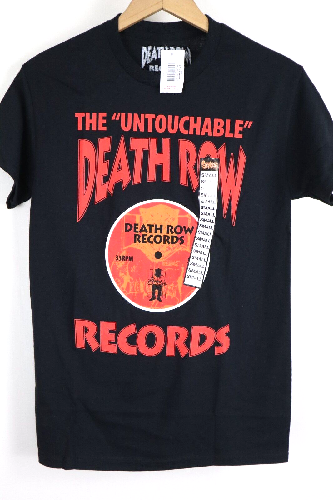FILA Maglietta ""Intoccabile"" nuova con etichette Ripple Junction Death Row Records taglia small