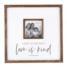 Photo Frame Faith Family Size 12in SQ x 0.5in D Individually boxed