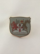Northern Ireland Crest Enamel Metal Pin Badge