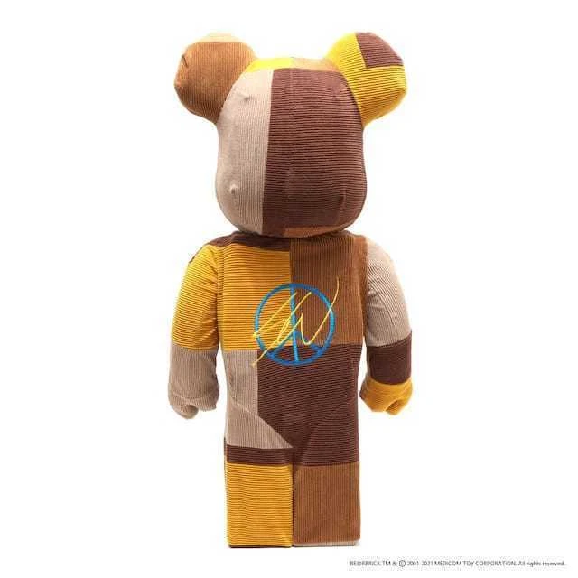 BE@RBRICK atmos x Sean Wotherspoon 1000% Bearbrick MEDICOM TOY New