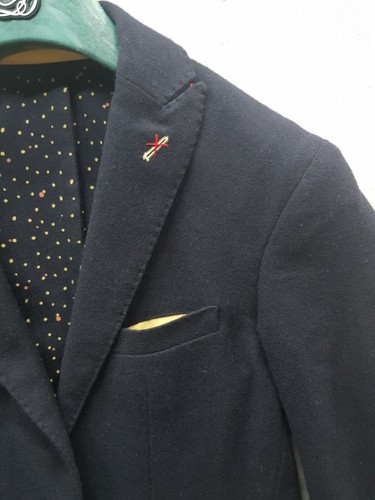 Roberto Pepe Luxury: Herren Italianischer Maken Blazer Causul Slim Fit Gr.46 - Bild 4 von 12