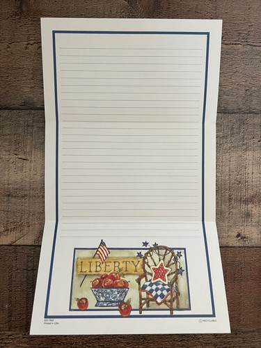 5 FOURTH OF JULY CARDS - Patriotic Summer Fun Kids Flag Flowers Stars Stripes - Picture 8 of 13