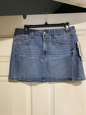 Tinseltown Denim Mini Skirt Women  s Juniors Size 9 9/29 Blue NEW B97