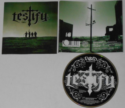 P.O.D. Testify U.S. promo label cd | eBay