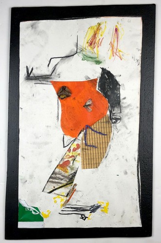 THE NEW... - Woman Figure Drawing Collage Painting Steven Tannenbaum Original - Picture 12 of 12