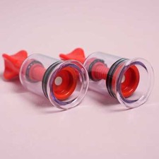 2PCS Vacuum Nipple Cup Sucker Restraint Set Bondage BDSM Sex Toys for Women Men