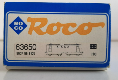 Locomotive électrique Roco BB 8105 – Digitalisée, NS, Occasion, Boîte D'origine