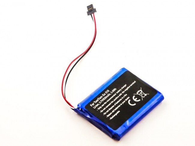 Battery Accu Li-Ion for TomTom Go 510 4FA50 P5 / AHA11110004