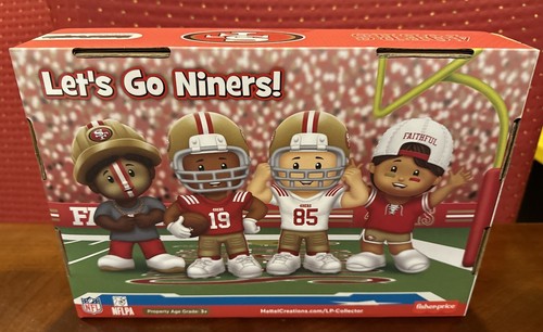 NFL San Fransisco 49ers Little People Collector Figure Set Series 1 - Imagen 3 de 5