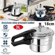 3L Alu-Schnellkochtopf Campingtopf Universaltopf Kochtopf Dampfkocher Haushalt