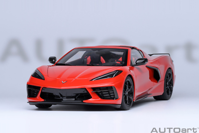 CHEVROLET CORVETTE C8 Z51 STINGRAY COUPE TORCH RED 1:18 by AUTOart