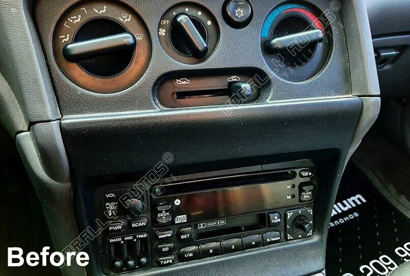 For 1995-2000 Dodge Avenger Android 14 Carplay Car Stereo Radio GPS WIFI +Camera - Image 2 of 4