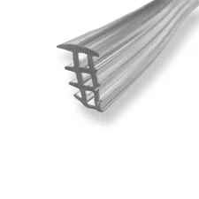 Clear Roll-in Replacement Glazing Vinyl Spline for Framed Shower Door - 13' Roll
