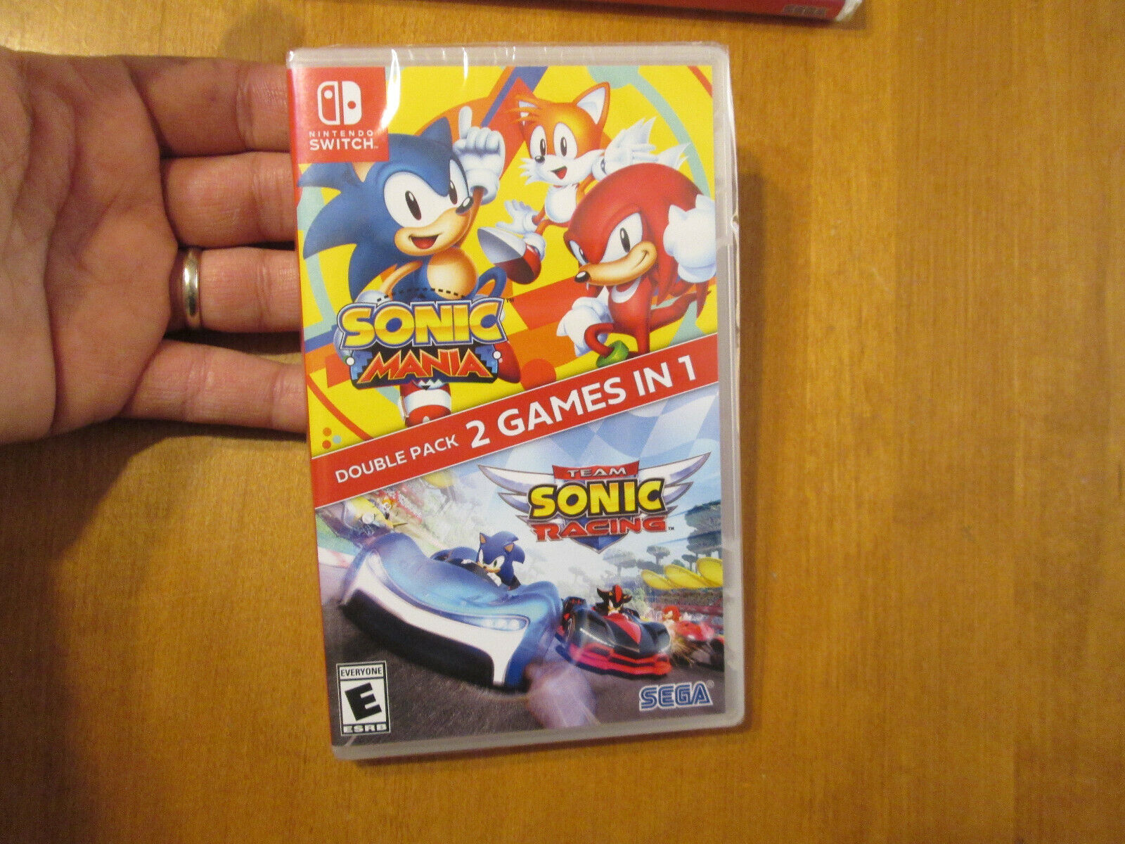 Sonic Mania + Team Sonic Racing Switch