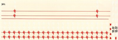 Fred Cady 501 1980's GM Heartbeat decal 1:24th or 1:25 Scale