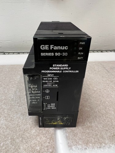 GE Fanuc IC693PWR321T Series 90-30 Power Supply 120/240VAC 125VDC Std Module - 3 - Picture 2 of 3