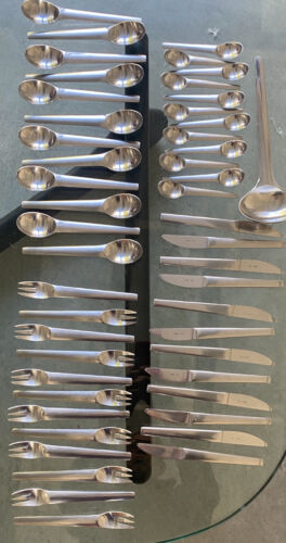 Space Âge ménagère Guy Degrenne 49 Pieces "SM2000" Années 70’ Neuve - Imagen 8 de 8