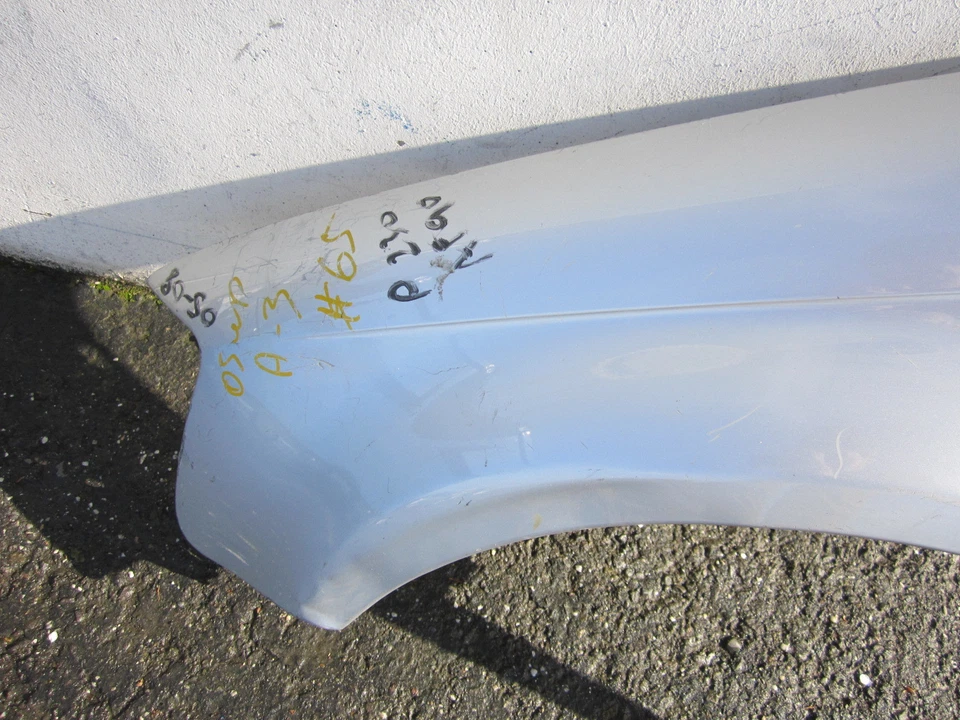 nn80320 Audi A3 2006 2007 2008 Front LH Driver Side Fender OEM — 第 2/4 张图片