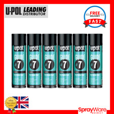 UPOL Guide 7 Dry Guide Coat Dry Or Wet Filler Paint Defect Aerosol 450ml X6