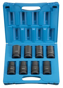 Grey Pneumatic 9108D 1" Drive 8 Piece Deep Set Brand New! - Picture 1 of 1