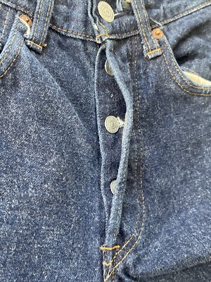 1960s LEVIS 501XX Big E Redline Selvedge Blue Jeans Actual 1960s LEVIS 501XX Big E Redline Selvedge Blue Jeans Actual