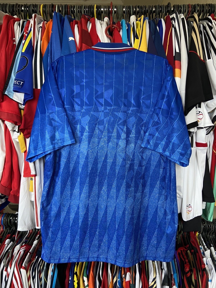 CHELSEA 1990 1991 HOME FOOTBAL SHIRT SOCCER JERSEY UMBRO sz