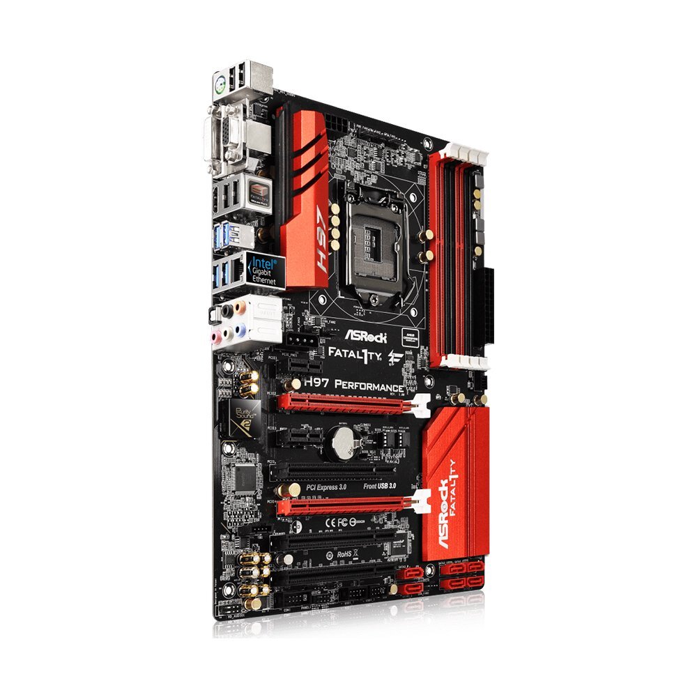 PCパーツ LGA1150 Asrock FATAL1TY H97 Performance ASROCK fatal1ty H97 Performance Motherboards Intel H97 DDR3