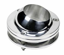 Aluminum 1-34 Universal Steering Column Ball Swivel Mount Polished S83021a Aluminum 1-34 Universal Steering Column Ball Swivel Mount Polished S83021a