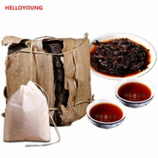 1985 Year Chinese Ripe Pu'er 250g Puer Tea Brick Pu-erh Ancient Tree Pu-erh