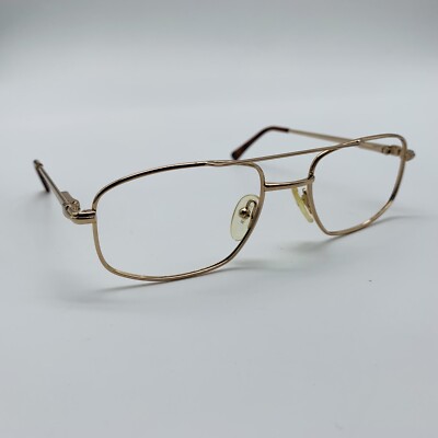 STEPPER Brille GOLD SQUARE PILOT Brillengestell MOD: SI-652