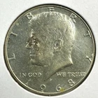 1968-D 50C 40% SILVER Kennedy Half Dollar (88496)