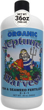 Fish Seaweed Liquid Fertilizer 2-3-1 - 36Oz Bottle - Plant Food for Garden -