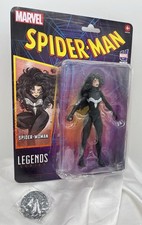 Spider-Woman Marvel Unlimited Exclusive Legends Action Figure Sealed w pin patch