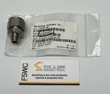 Spraying System 36275-1/4X1/4-SS Adjustable Ball Fitting 1/4'' NPT Outlet