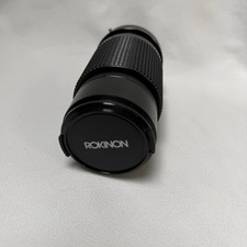 ROKINON AUTO ZOOM SUPER COATED 1:4.5 f = 80-200MM TELEPHOTO LENS CANON MOUNT