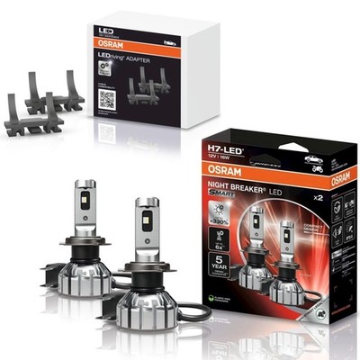 OSRAM NIGHT BREAKER LED SMART H7 6000K Cool White für Ford Focus MK4 ab 2018-