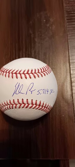 Nolan Ryan HOF Signed/Inscribed OML Baseball Astros Rangers PSA/DNA 198339 view 2