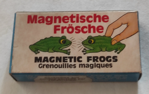 Vintage MAGNETO grenouilles magnetiques - Magnetic Frogs Western Germany - Imagen 2 de 10