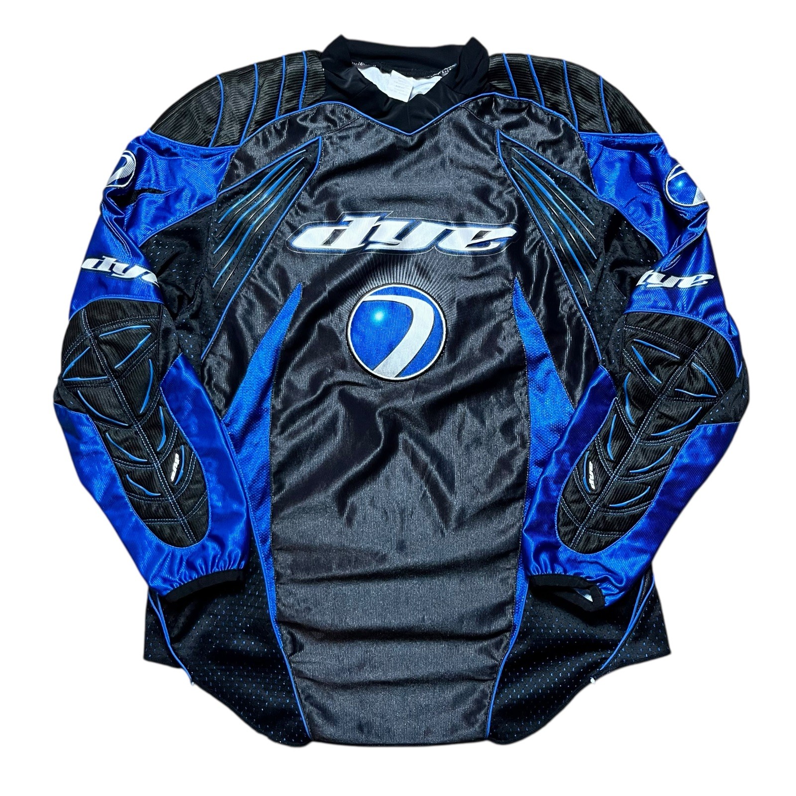 Dye Ultralite UL Paintball jersey - Blue Black Vintage Y2K E