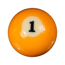 Empire USA 1 Pool Ball Replacement Billiards Ball,2-1/4" 1 single Ball