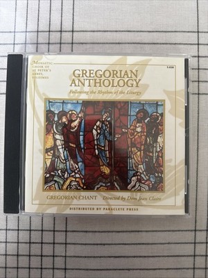 Gregorian Anthology by Monastic Choir of Solesmes / Claire (CD, 1998)