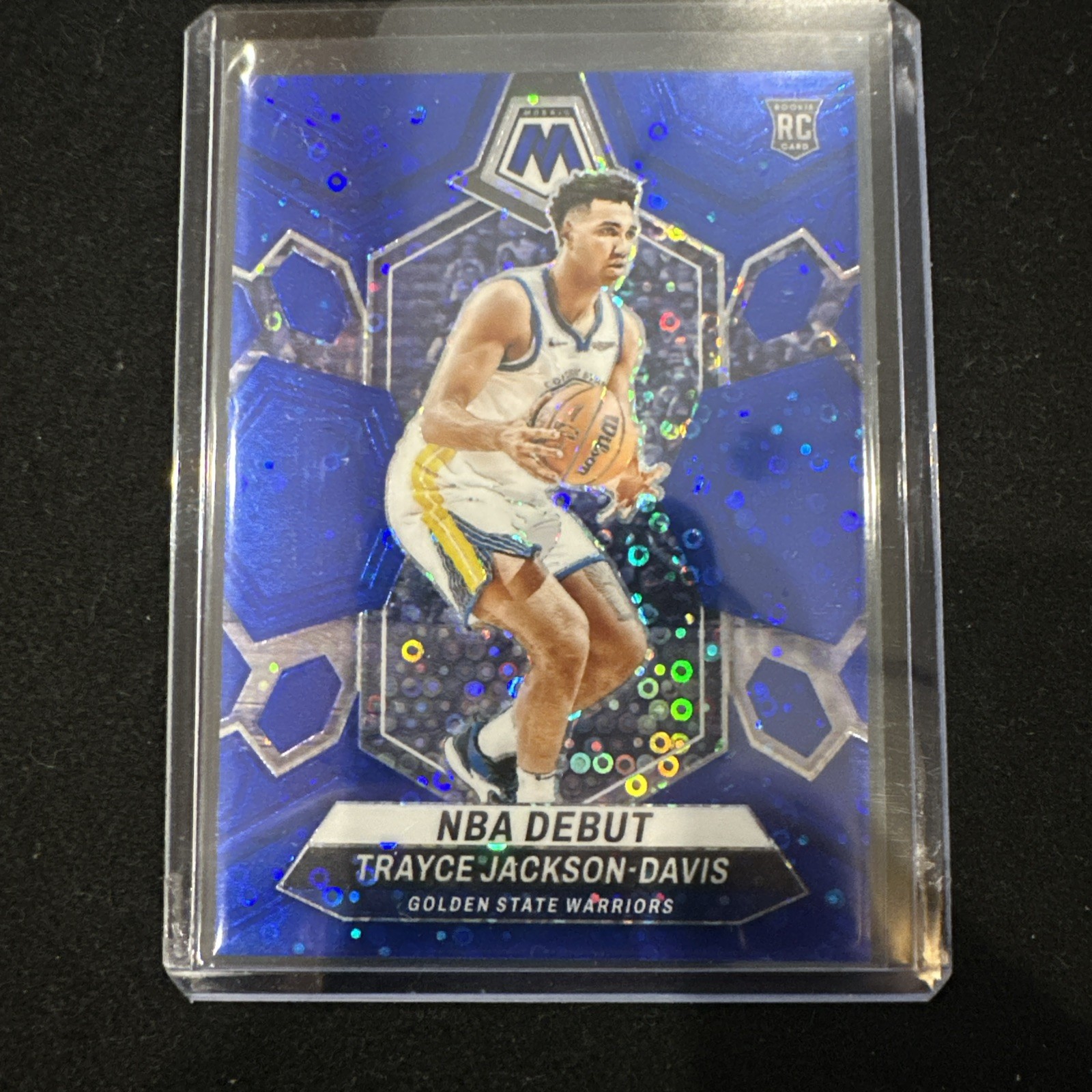 2023-24 Mosaic NBA Debut Trayce Jackson-Davis #254 Fast Break Blue /85 (RC)