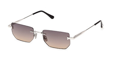 Tom Ford ETHAN-02 FT1355 16B Shiny Palladium/ Gradient Smoke Men's Sunglasses