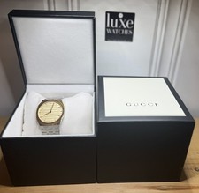 Gucci 25h 38mm Watch  Gold and Silver