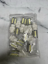 3157 3457 White LED Light Bulbs 10Pcs 33SMD Reverse Brake Stop Turn Signal Tail