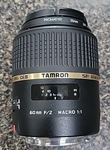 TAMRON DI II 60MM F/2 MACRO 1:1 G005 CAMERA LENS USA SELLER FREE SHIPPING