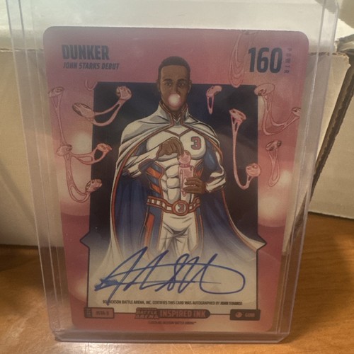2026 Bo Jackson Battle Arena `Dunker` John Starks Auto GUM JSTA-3