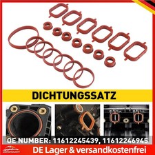 Drallklappen mit St�tzring Dichtung Ansaugbr�cke f�r BMW M57 5er 525d 530d 535d